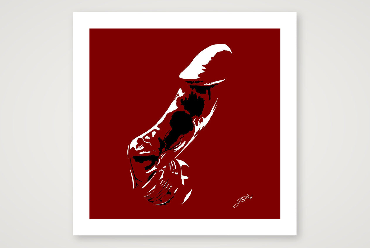 Craig’s Dick Pic — 70×70cm, 28×28" Print only