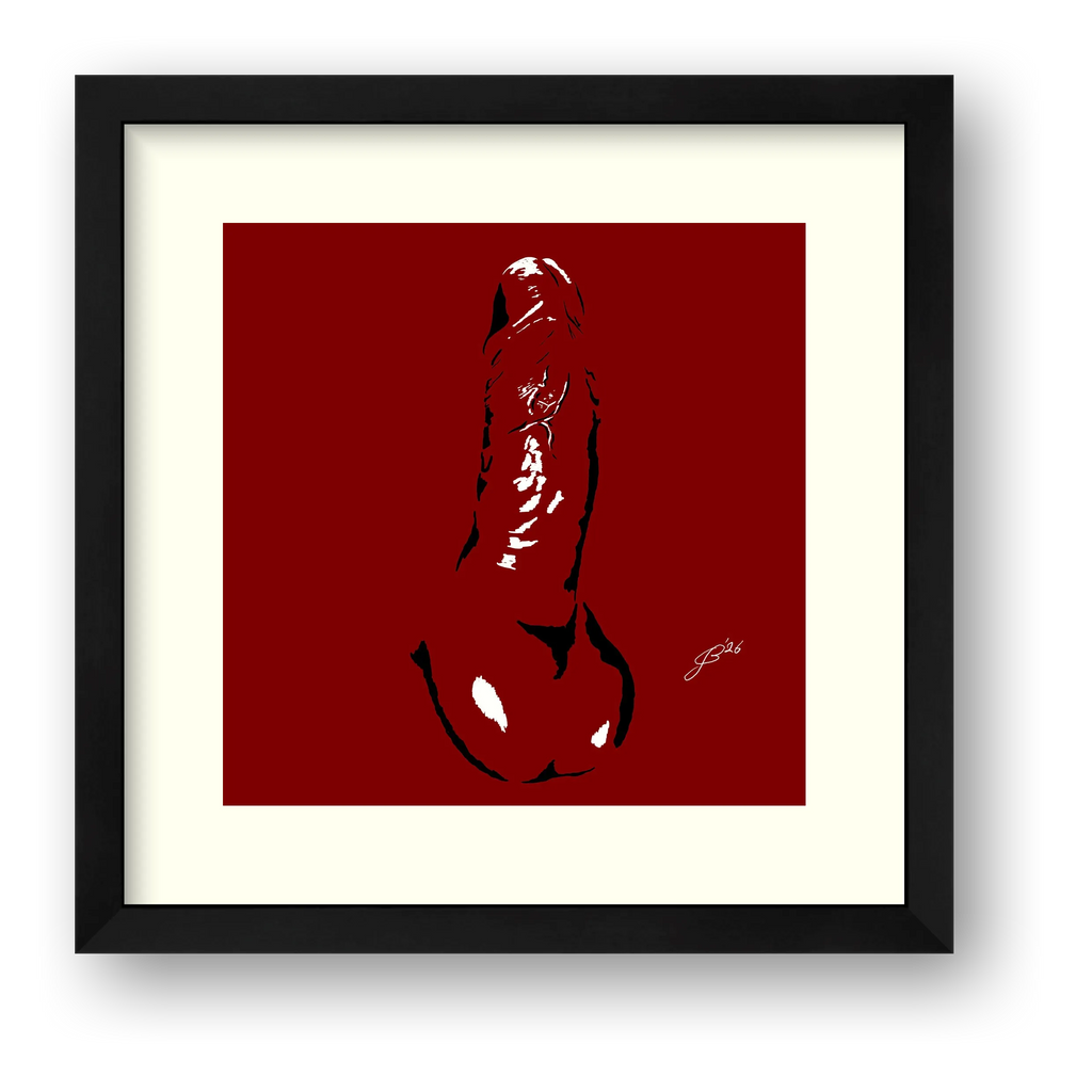 Carlos’s Dick Pic — framed