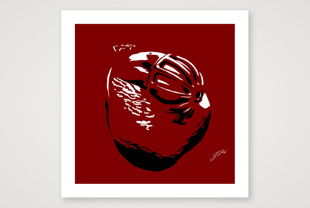 Vince’s Dick Pic — 70×70cm, 28×28" Print only