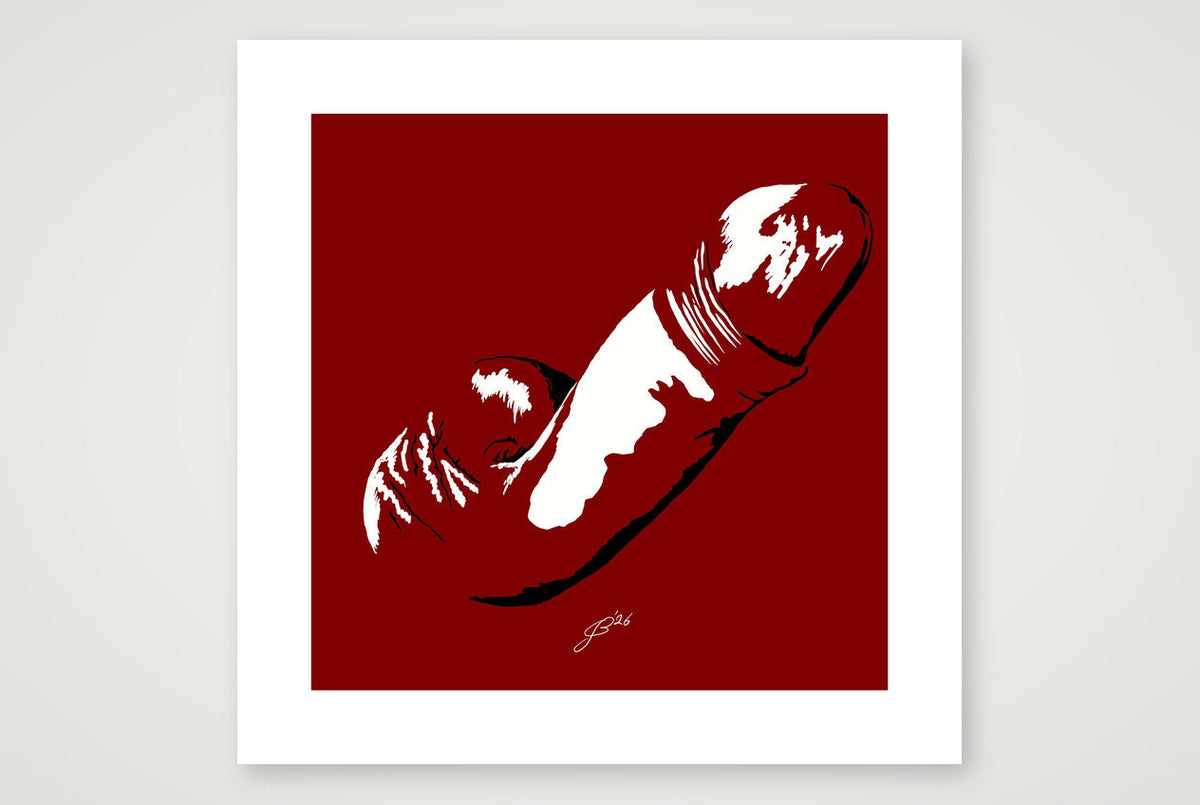 Phallic Art - Ivor — 50×50cm, 20×20" Print only
