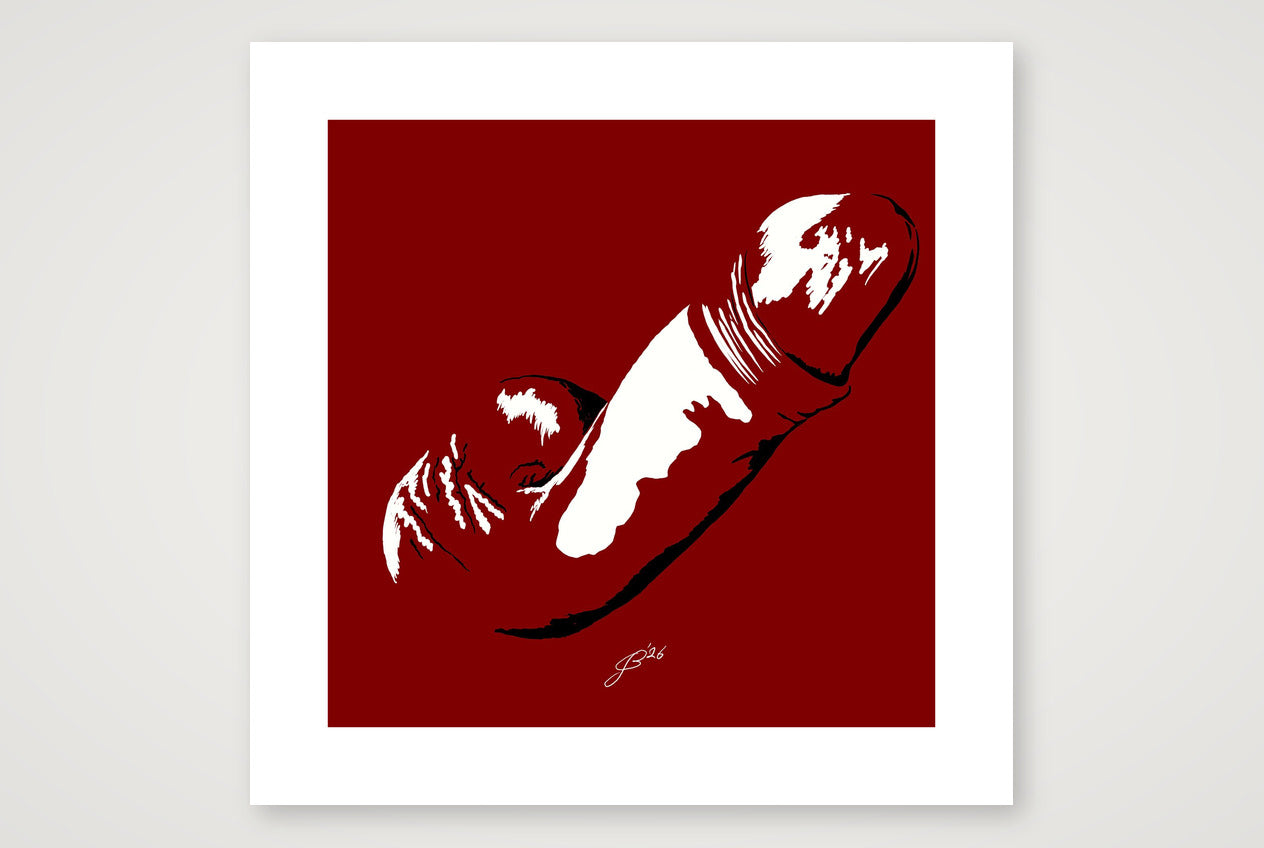 Ivor’s Dick Pic — 50×50cm, 20×20" Print only
