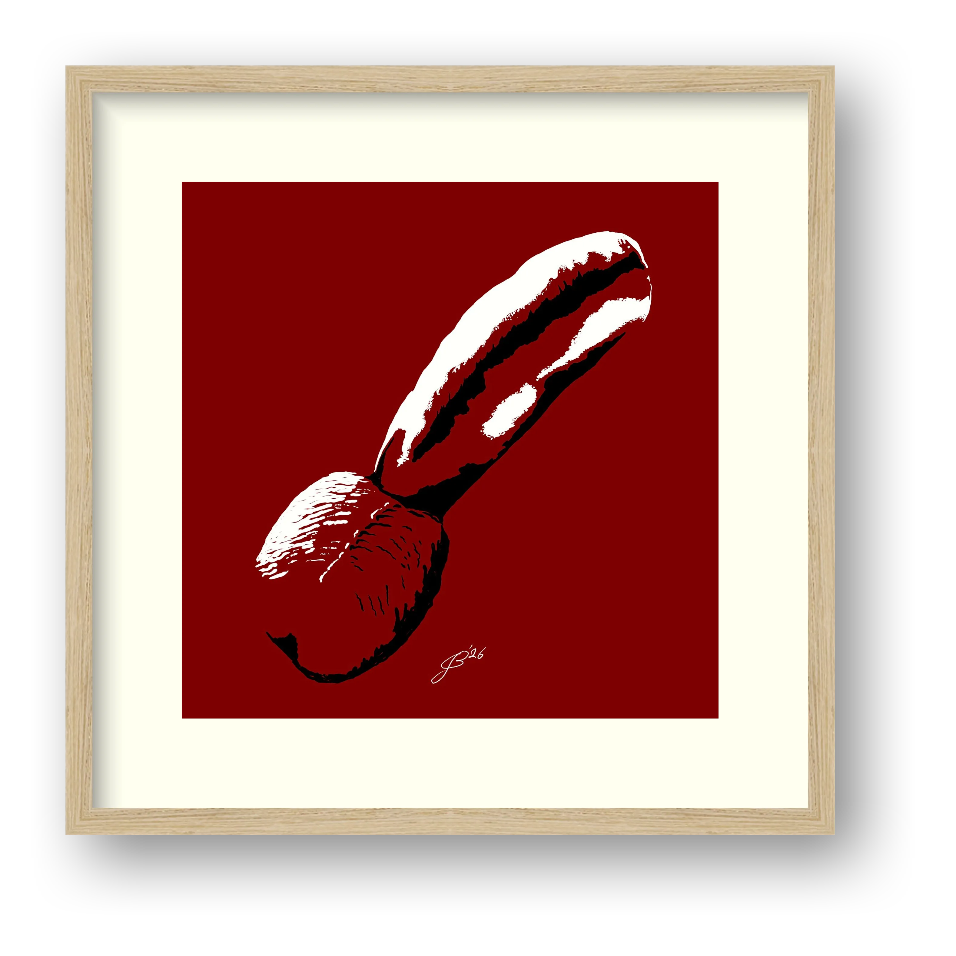 Derek’s Dick Pic — framed