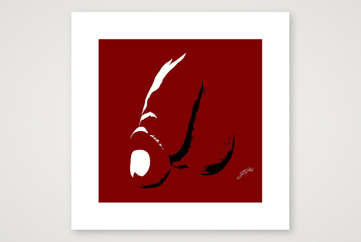 Phallic Art - Barnardo — 40×40cm, 16×16" Print only