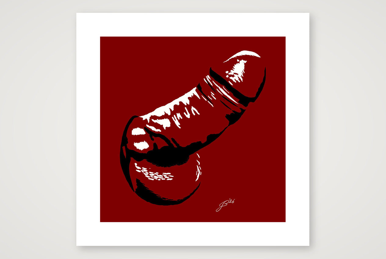 Kelso’s Dick Pic — 50×50cm, 20×20" Print only