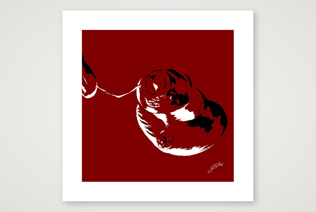 Theo’s Dick Pic — 50×50cm, 20×20" Print only