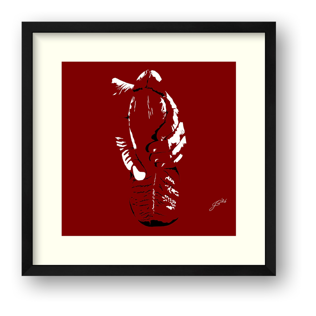 Phallic Art - Walt — framed
