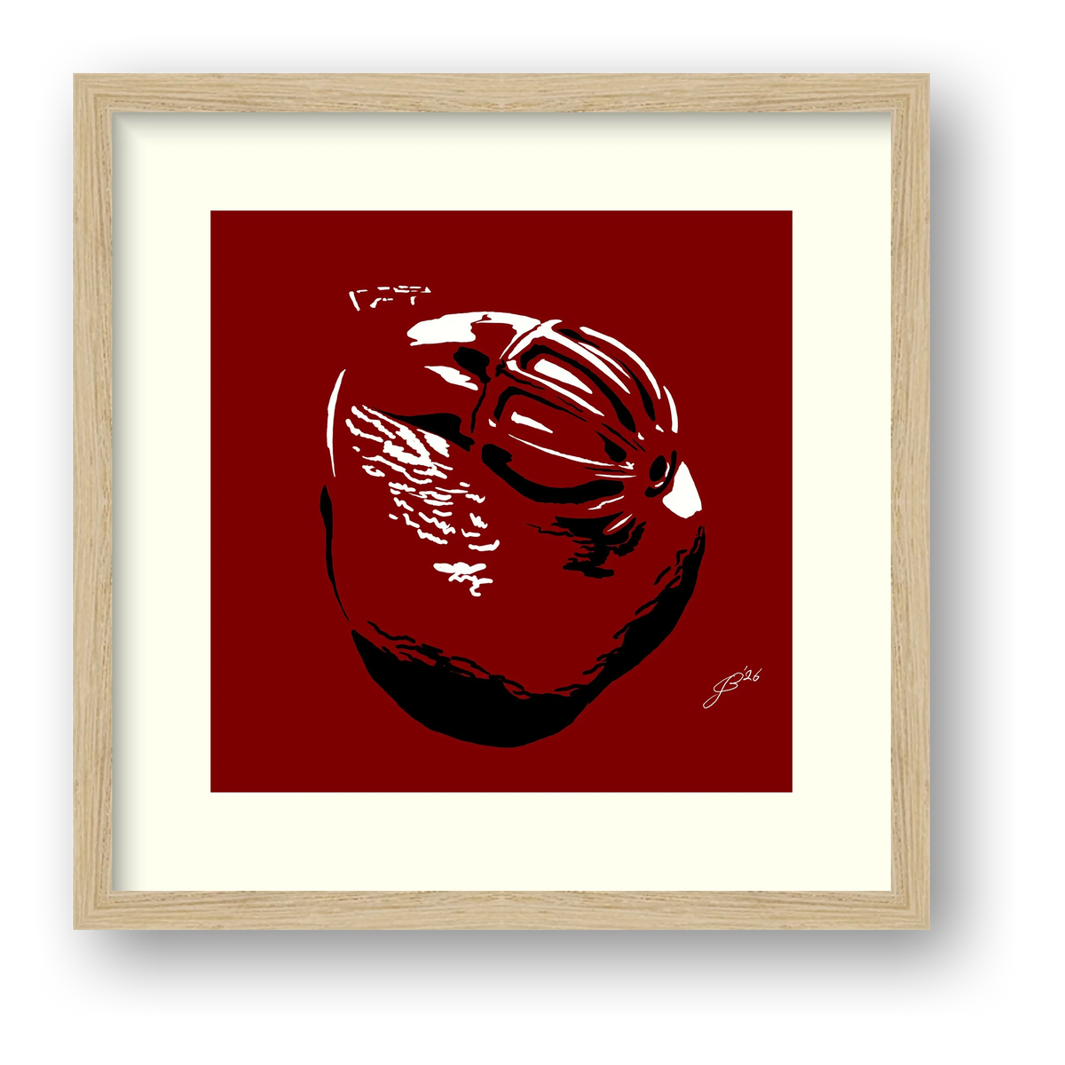 Phallic Art - Vince — framed