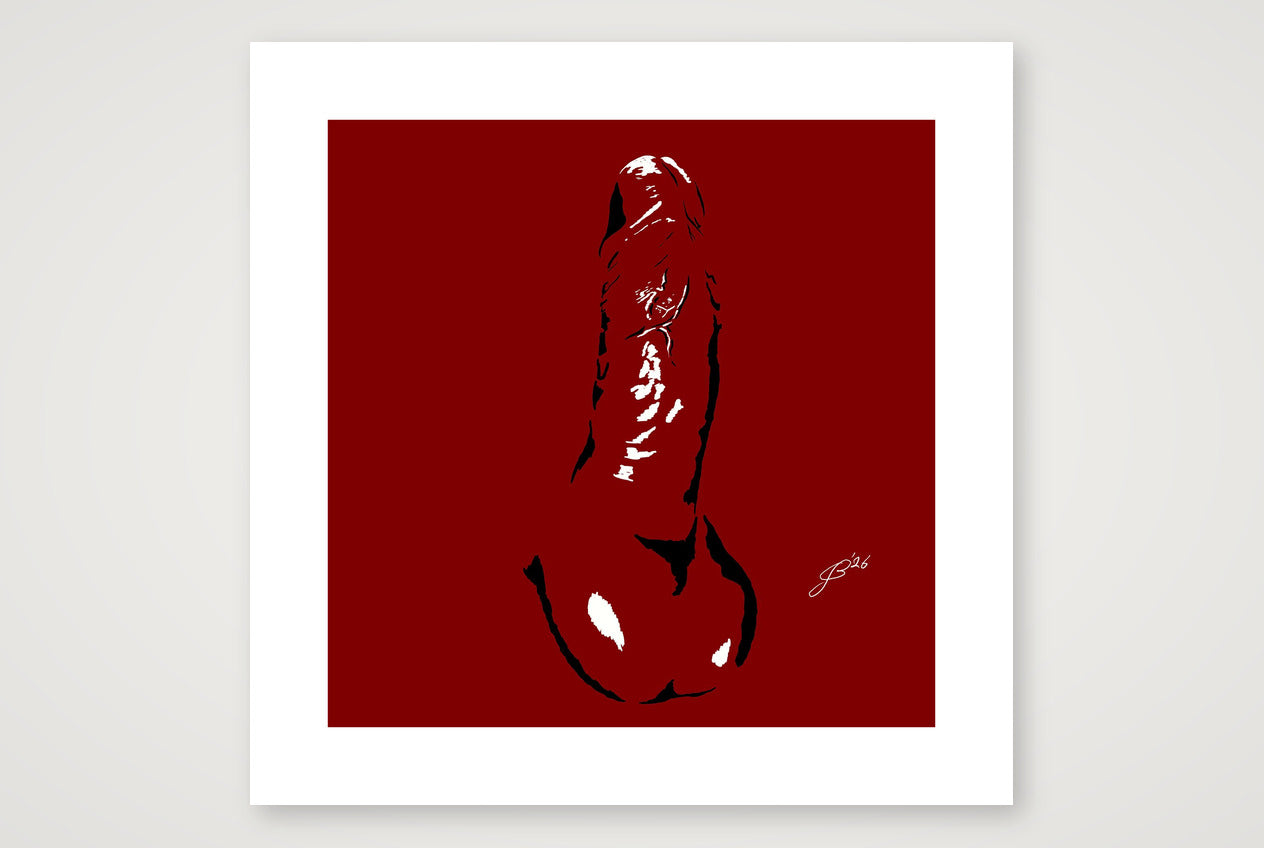Carlos’s Dick Pic — 50×50cm, 20×20" Print only