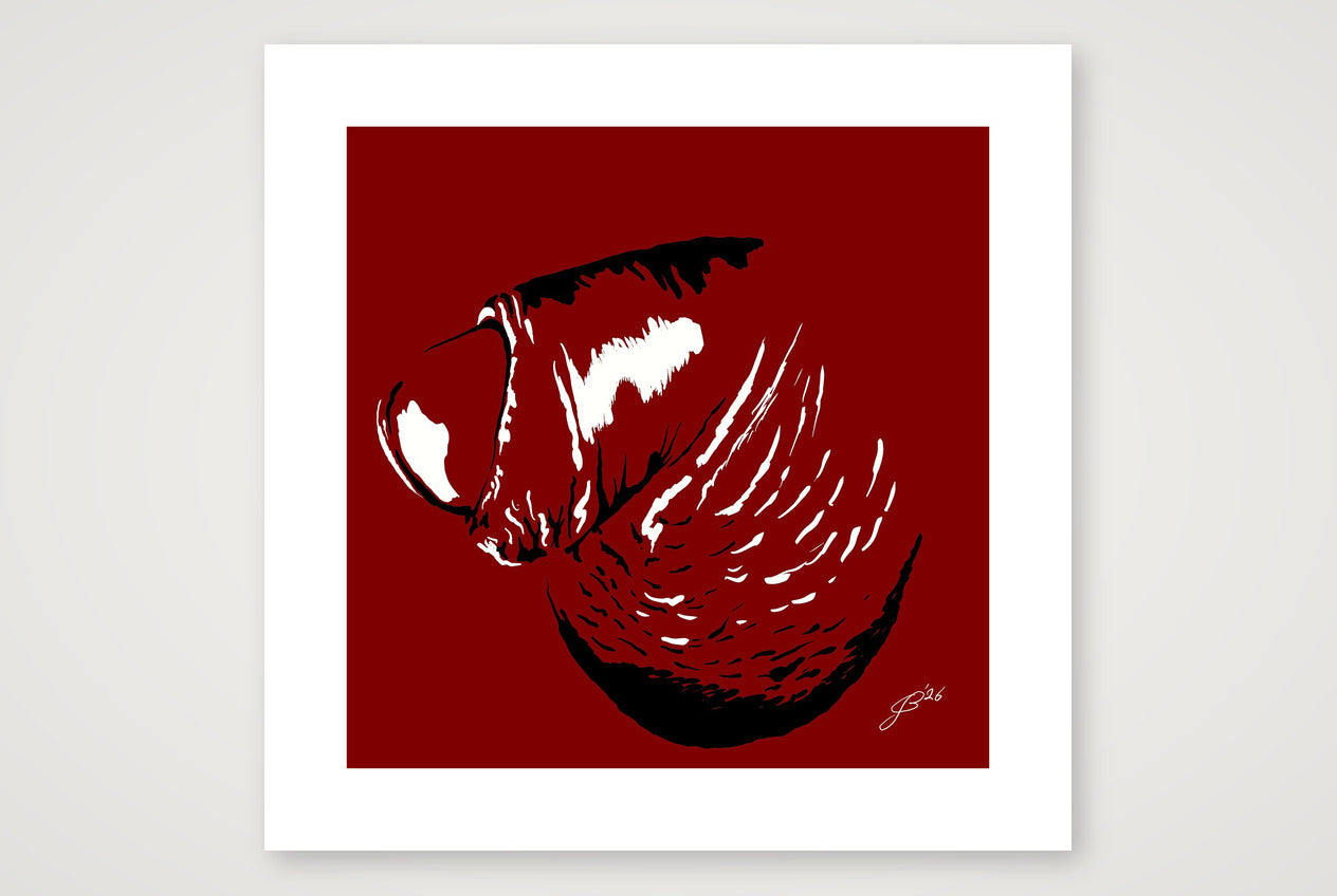 Pierre’s Dick Pic — 50×50cm, 20×20" Print only
