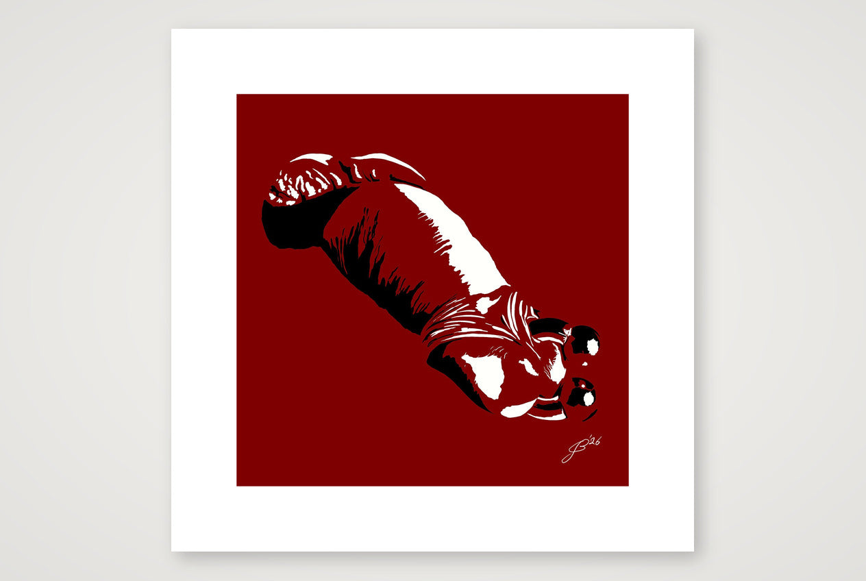 Sergio’s Dick Pic — 40×40cm, 16×16" Print only