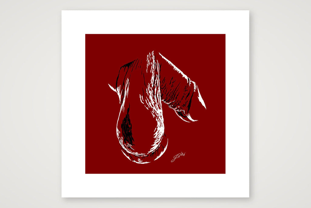 Hunter’s Dick Pic — 30×30cm, 12×12" Print only