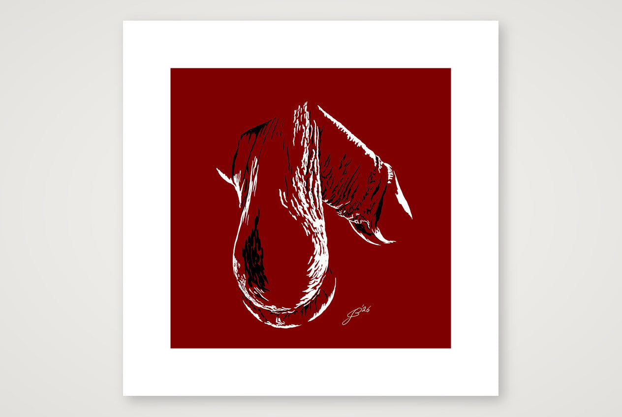 Hunter’s Dick Pic — 30×30cm, 12×12" Print only