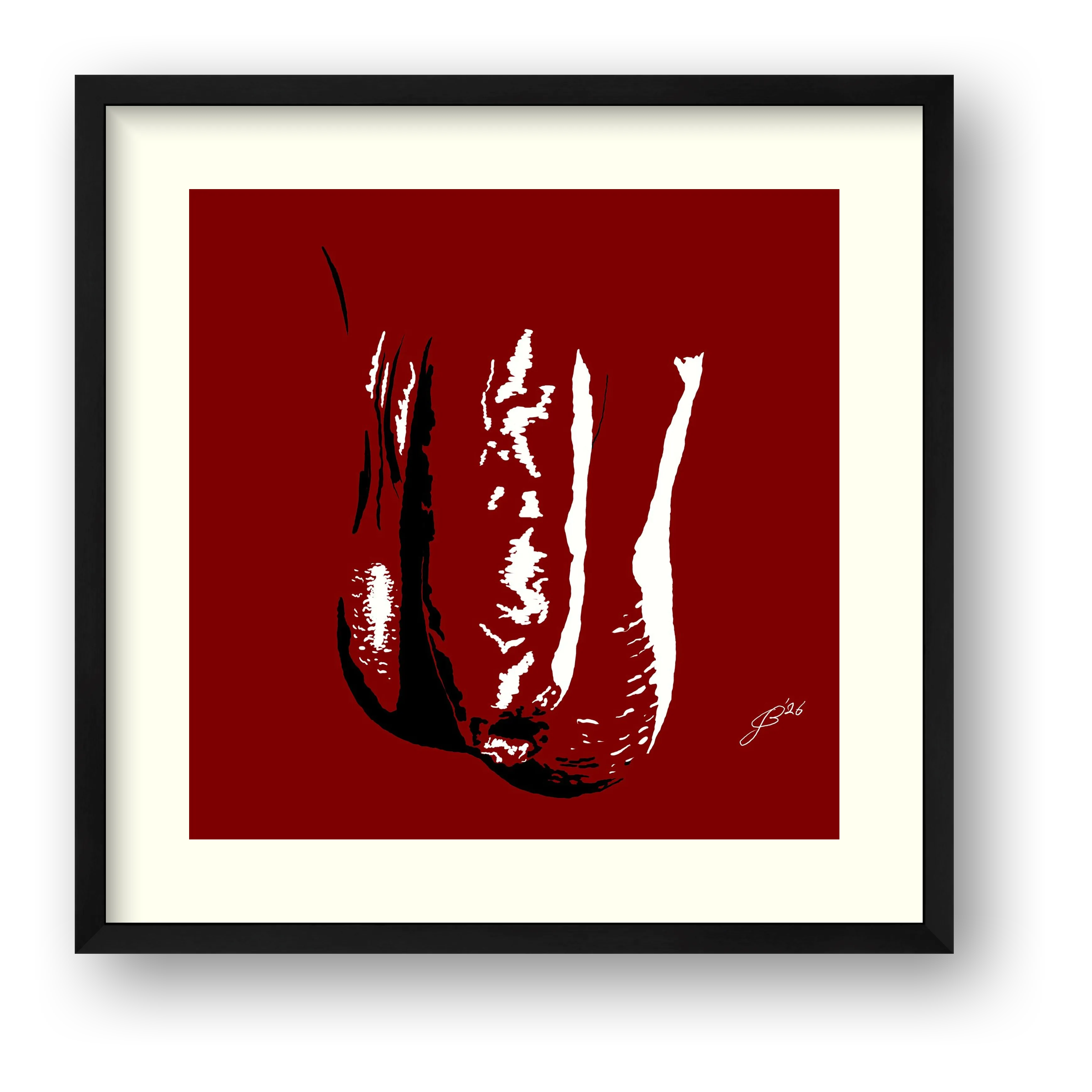 Zander’s Dick Pic — framed