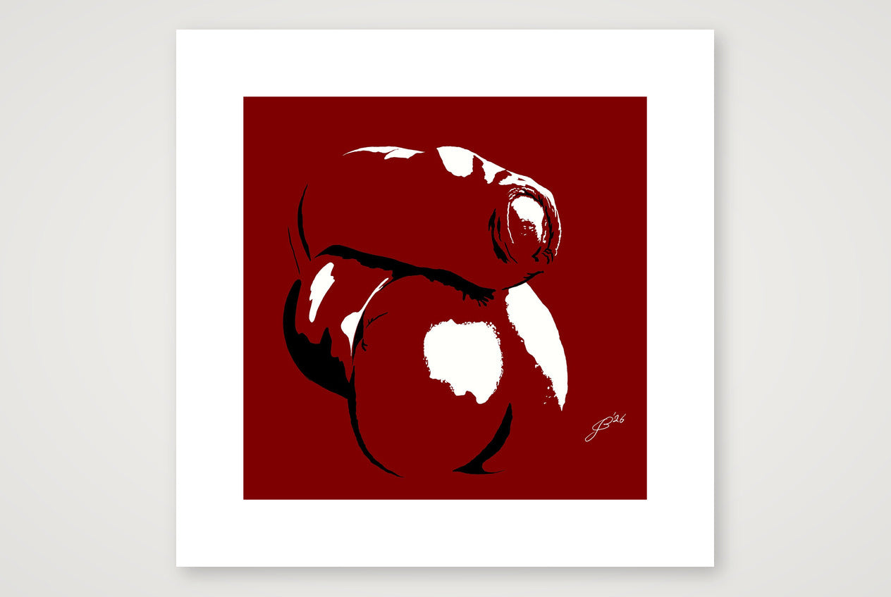 Alfonso’s Dick Pic — 40×40cm, 16×16" Print only