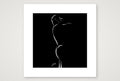 Shower Sean “Negative space Bear” — 30×30cm, 12×12" Print only