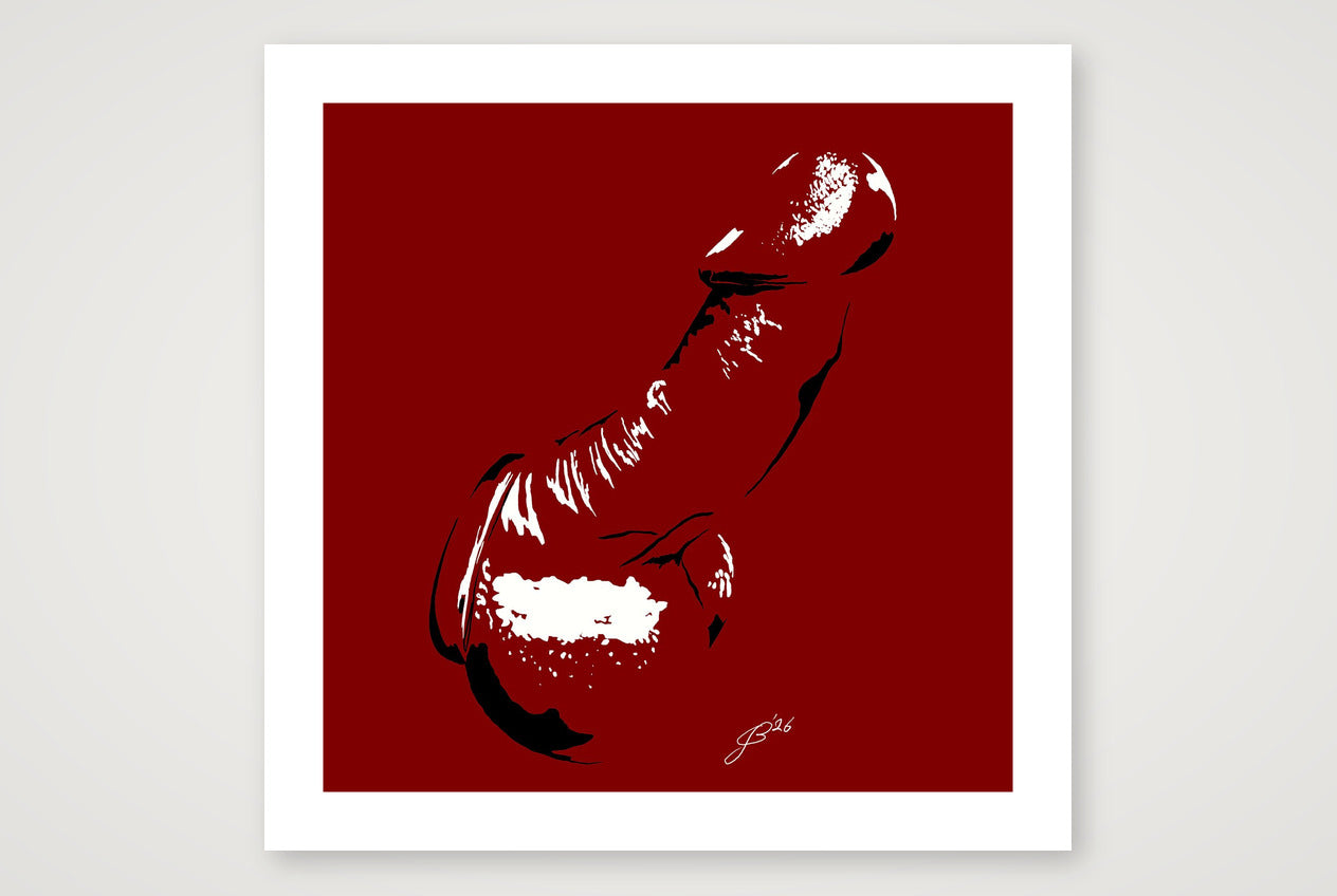 Ulrich’s Dick Pic — 70×70cm, 28×28" Print only