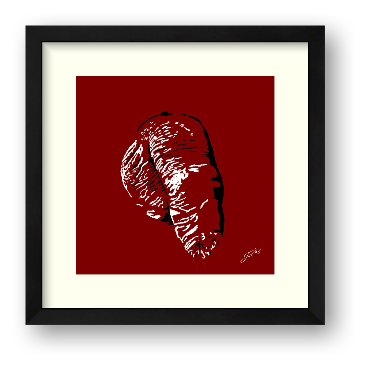 Phallic Art - Filipo — framed
