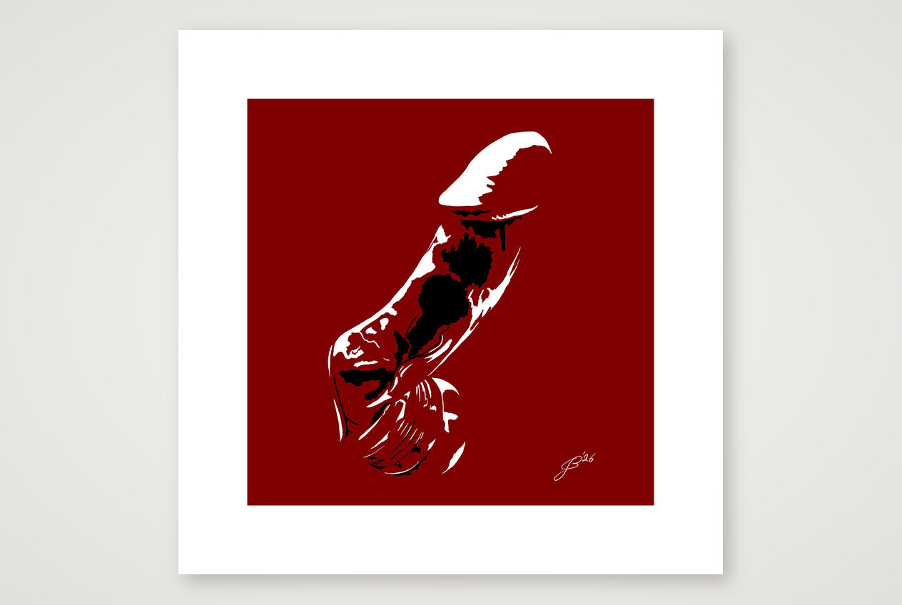 Craig’s Dick Pic — 30×30cm, 12×12" Print only