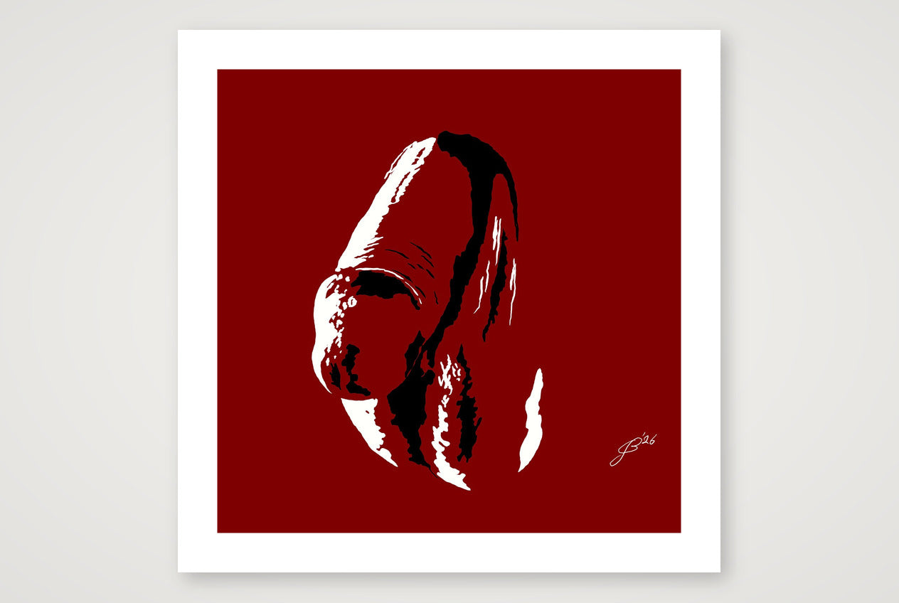 Xavier’s Dick Pic — 70×70cm, 28×28" Print only