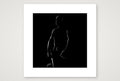 Beefy Bernie “Negative space Bear” — 30×30cm, 12×12" Print only