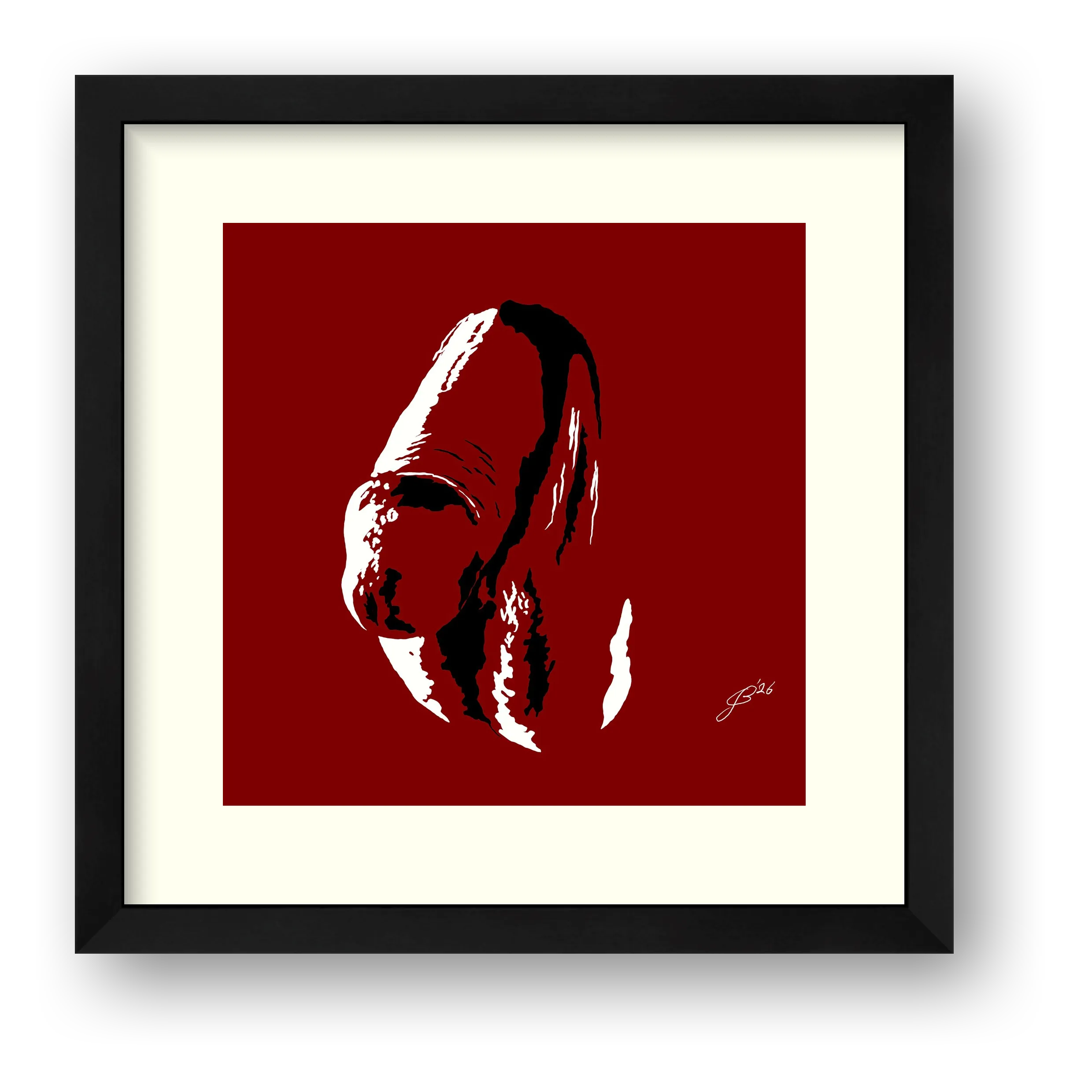 Xavier’s Dick Pic — framed