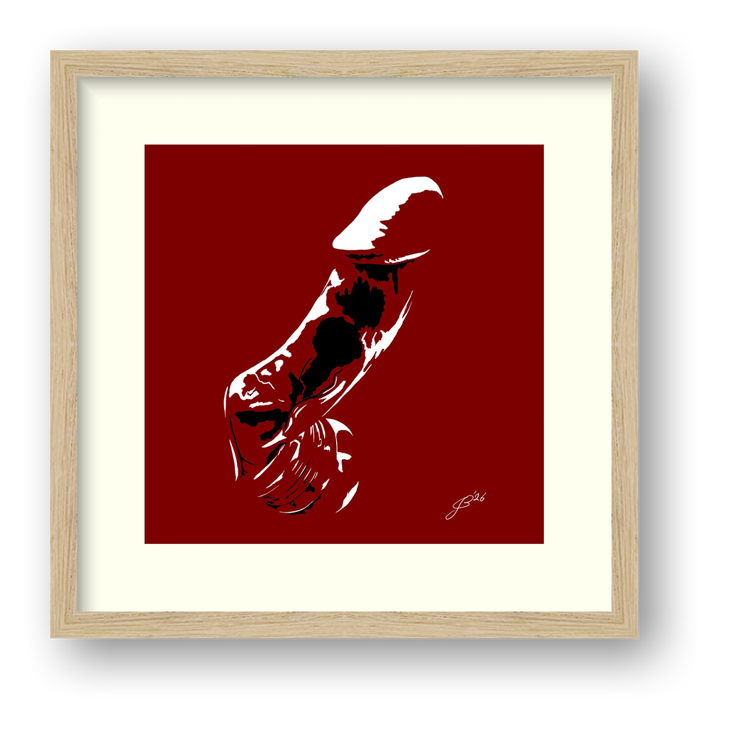 Phallic Art - Craig — framed