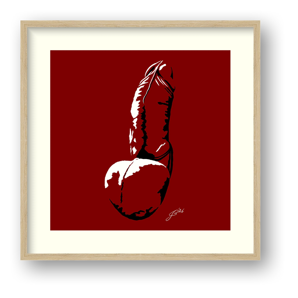 Leo’s Dick Pic — framed