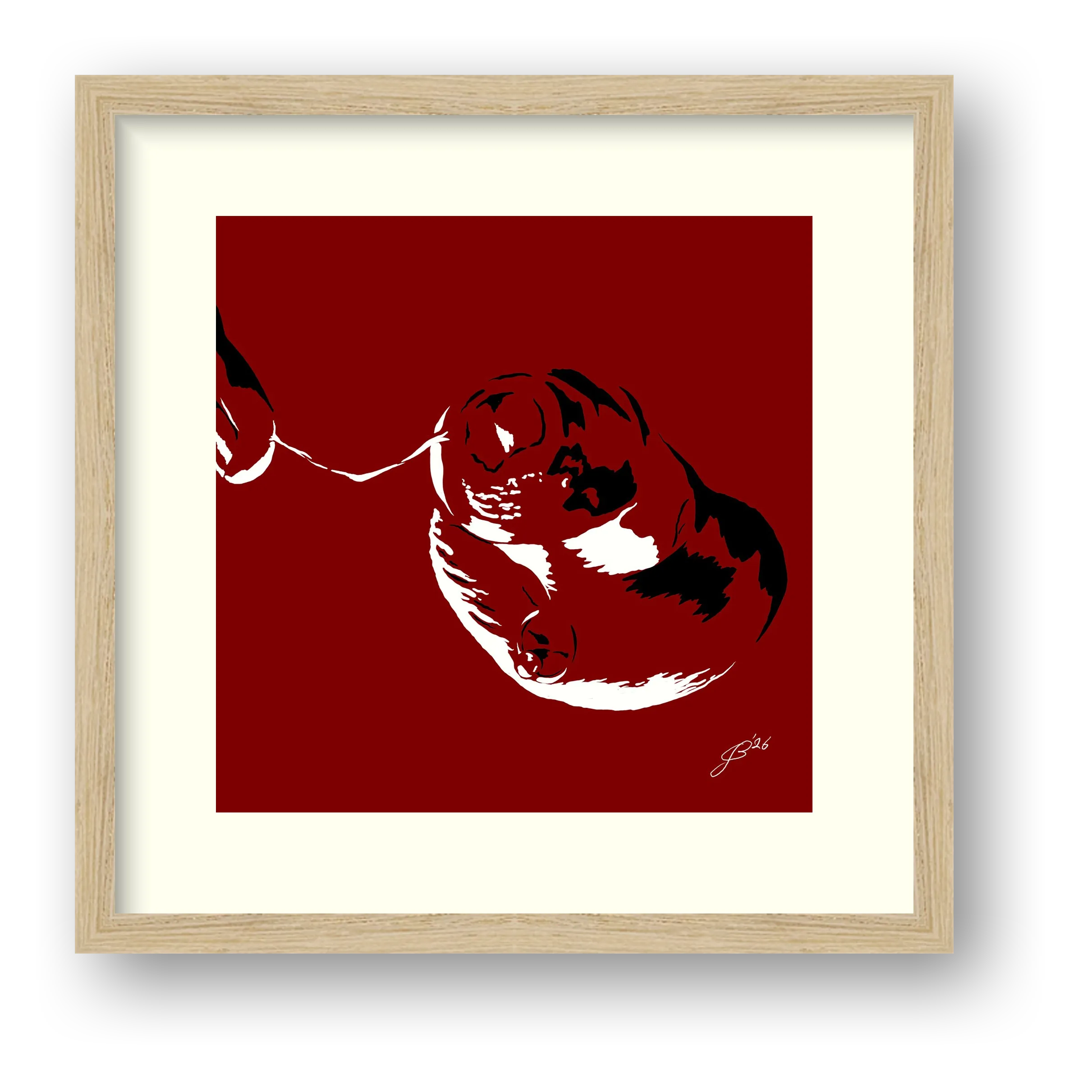 Theo’s Dick Pic — framed
