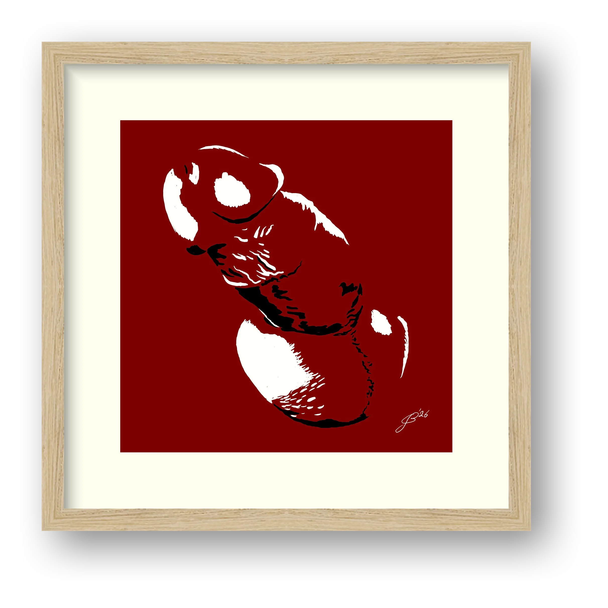 Matteo’s Dick Pic — framed