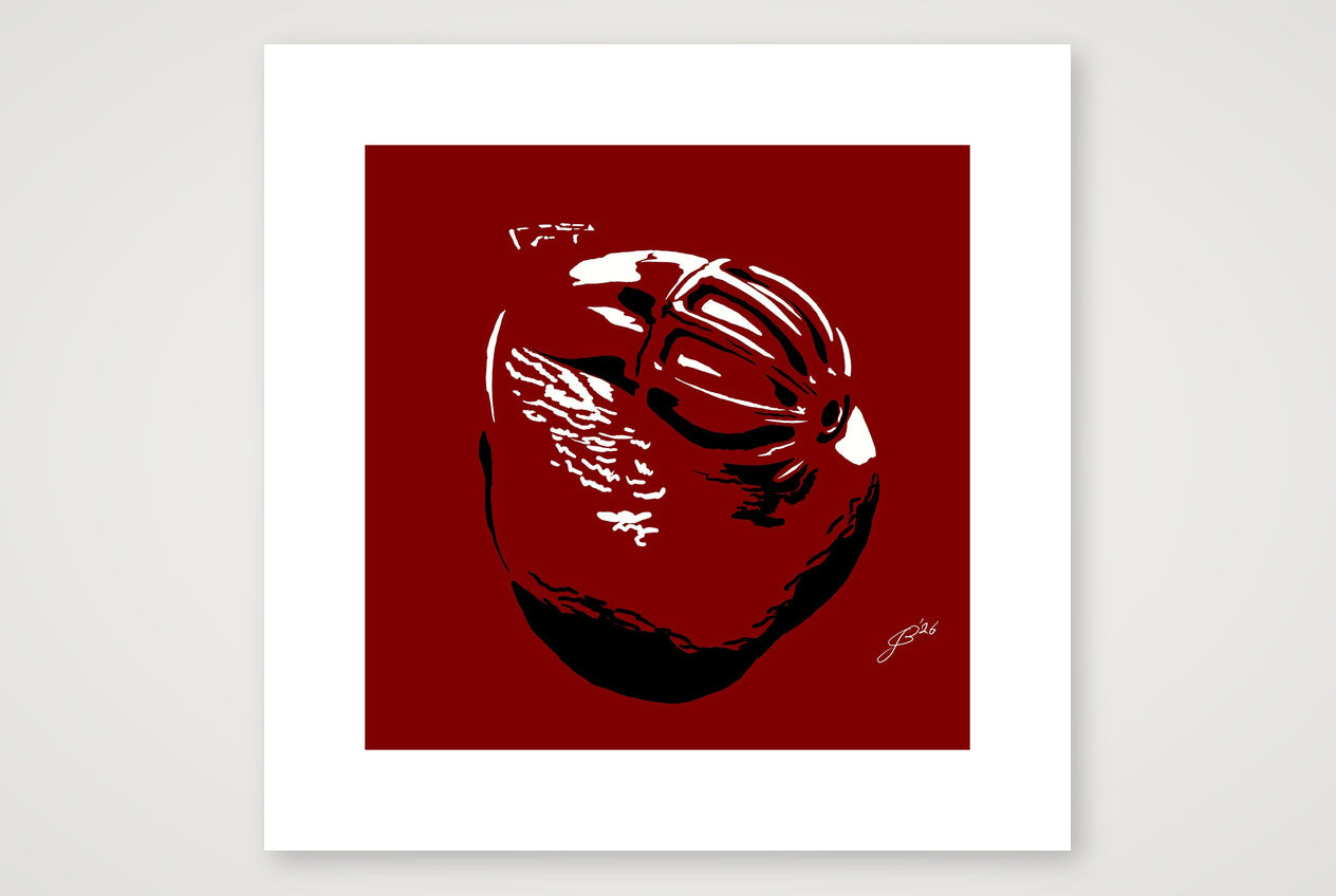 Vince’s Dick Pic — 40×40cm, 16×16" Print only