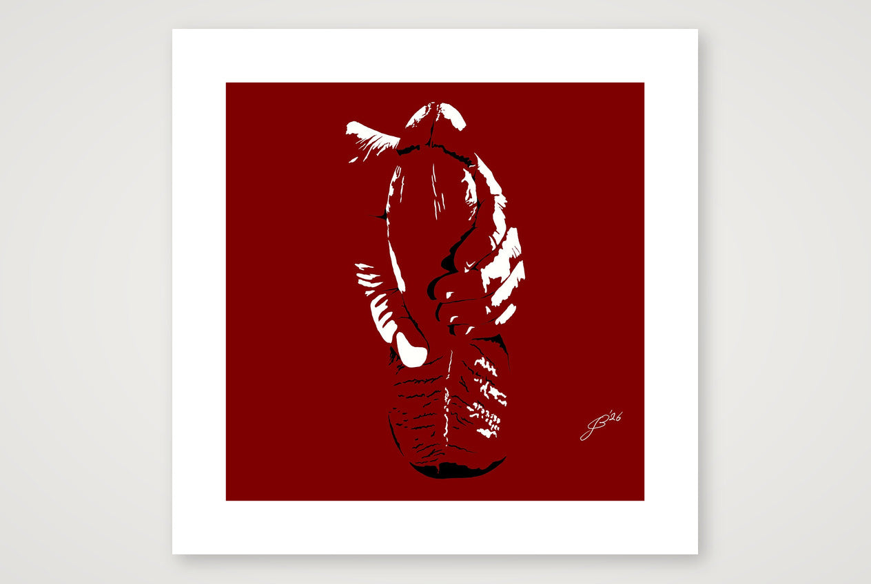 Walt’s Dick Pic — 50×50cm, 20×20" Print only