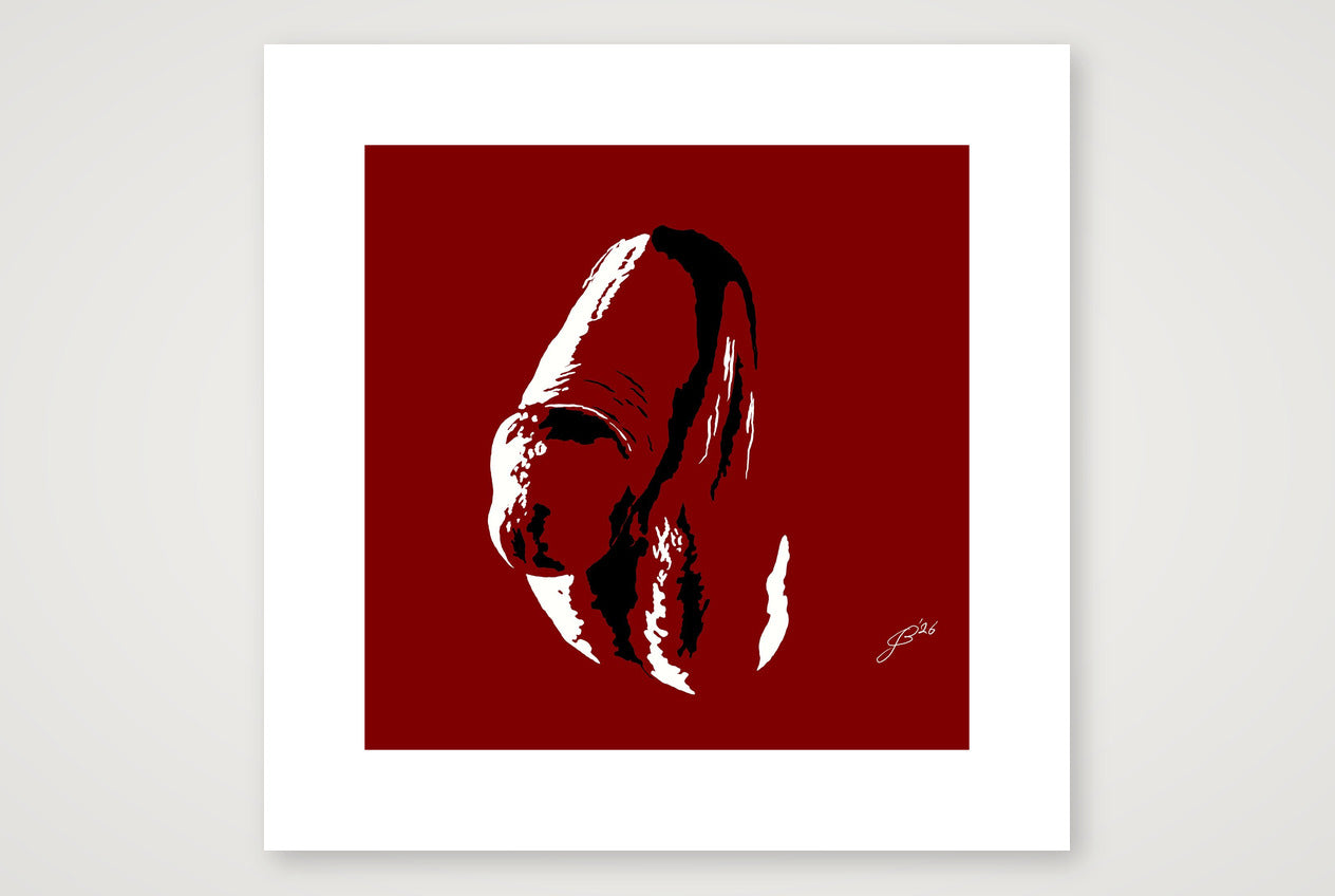Xavier’s Dick Pic — 40×40cm, 16×16" Print only