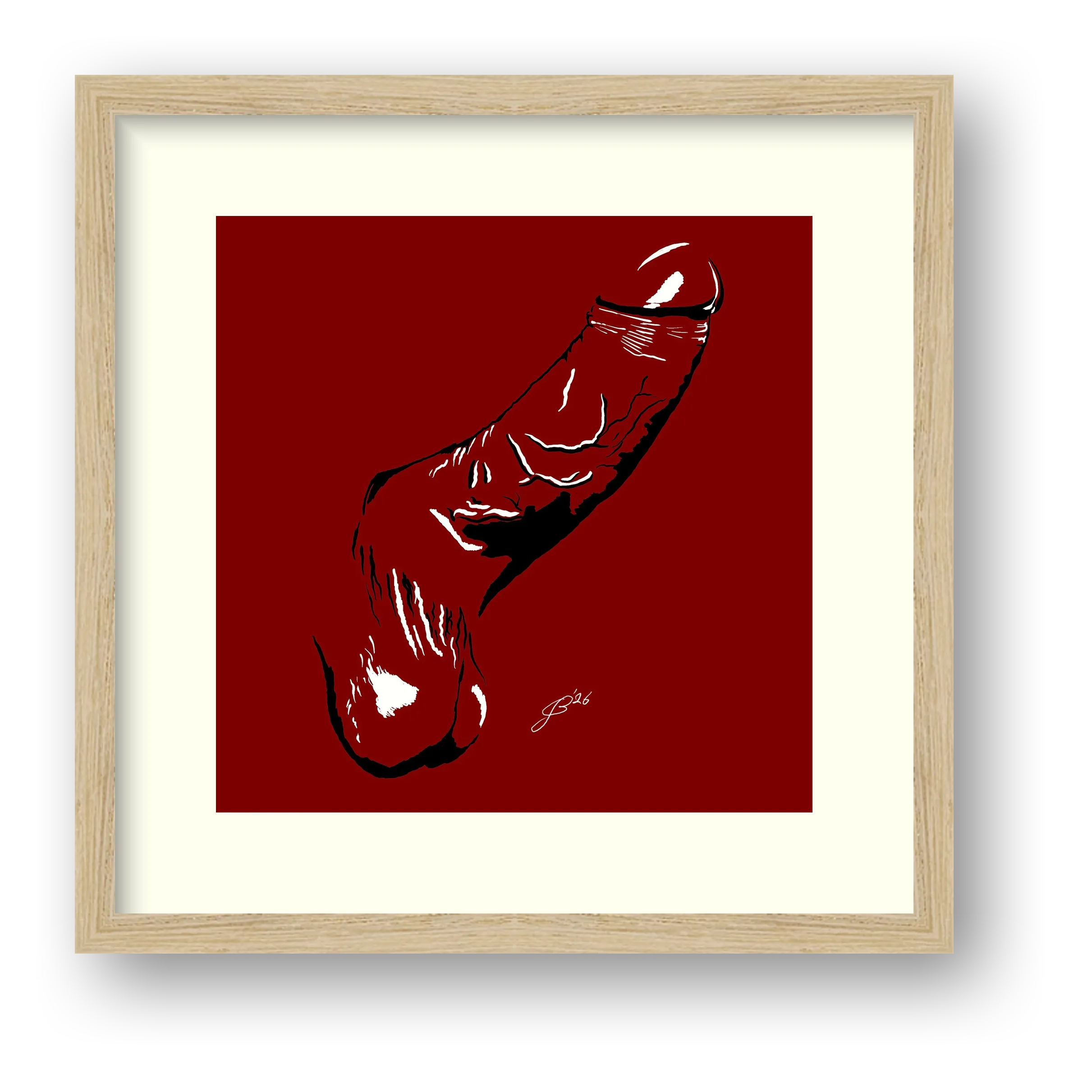 Ralph’s Dick Pic — framed