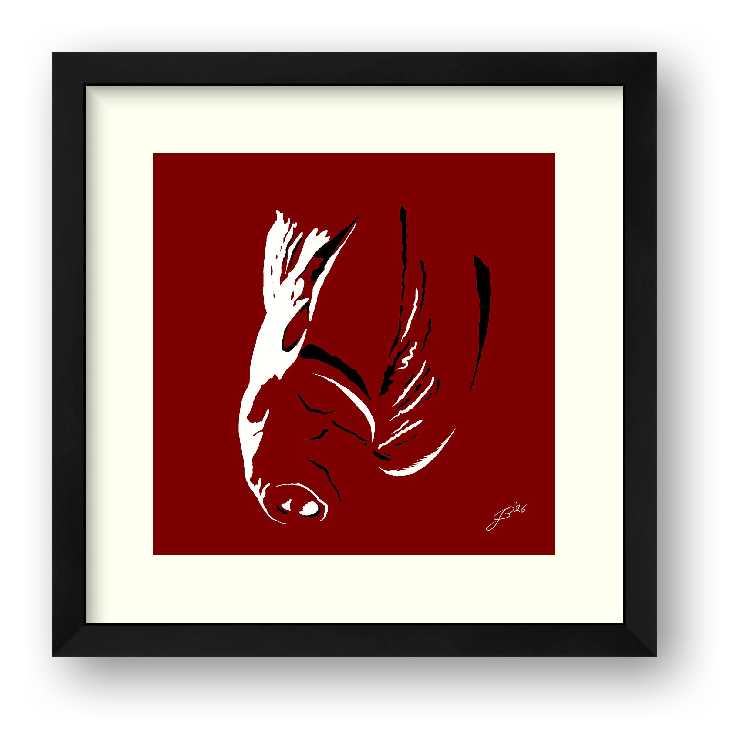 Nico’s Dick Pic — framed
