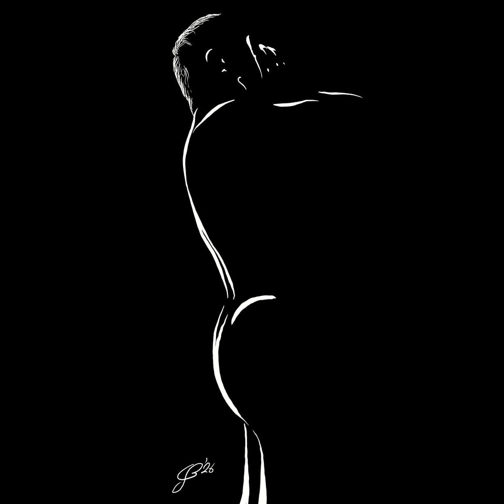 Shower Sean “Negative space Bear”