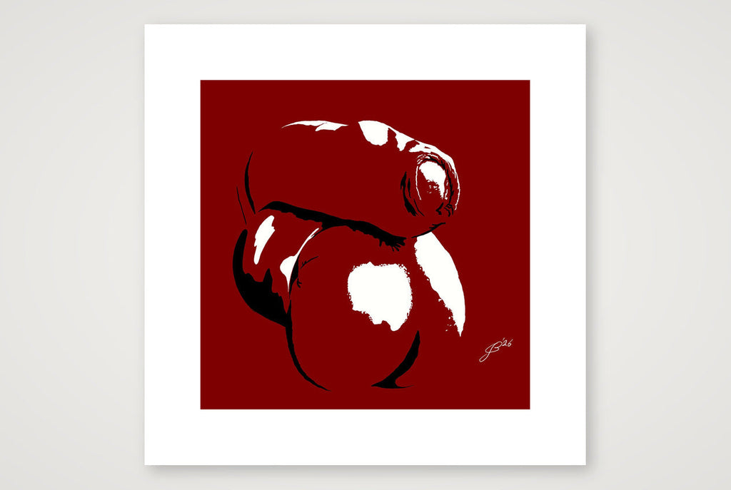 Alfonso’s Dick Pic — 30×30cm, 12×12" Print only