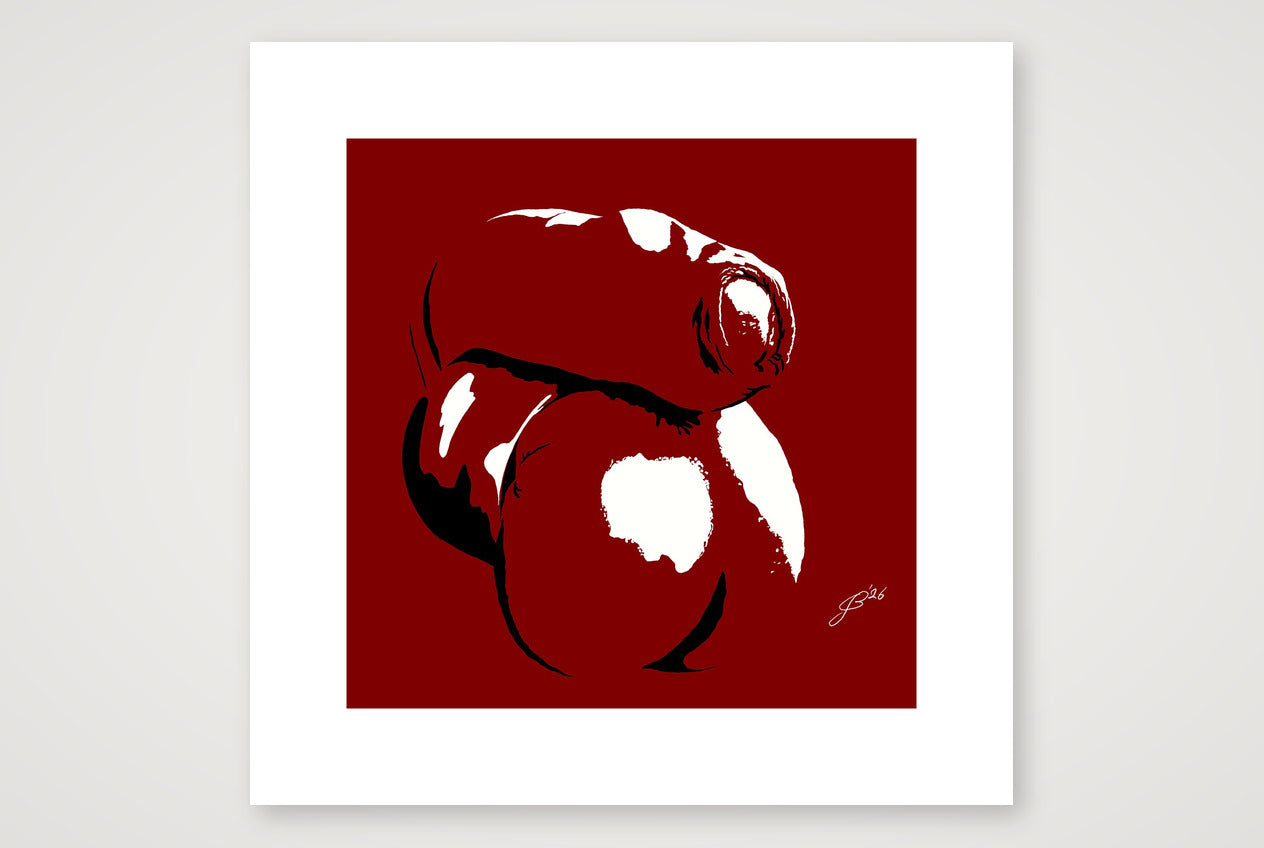 Alfonso’s Dick Pic — 30×30cm, 12×12" Print only