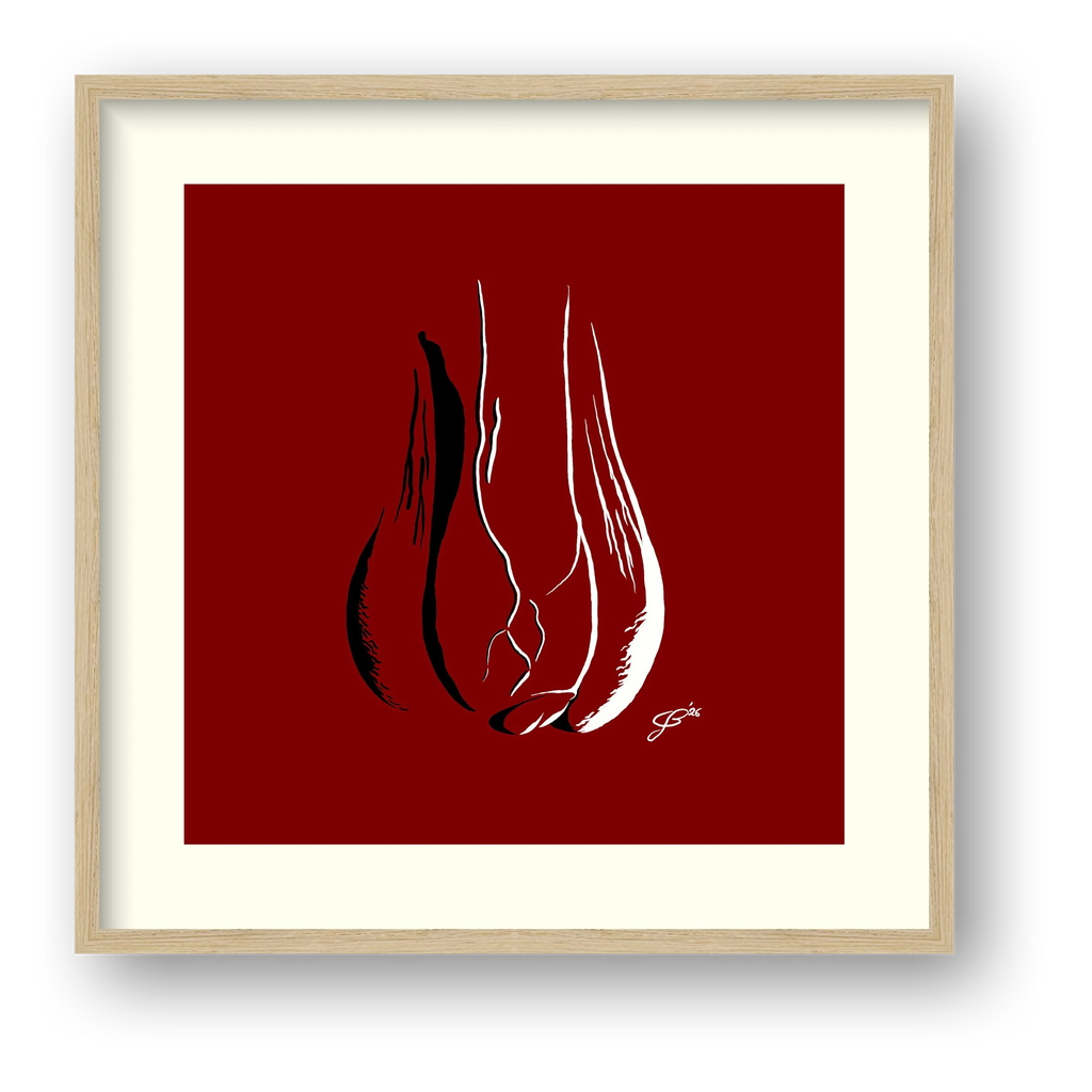 Phallic Art - Fernando — framed
