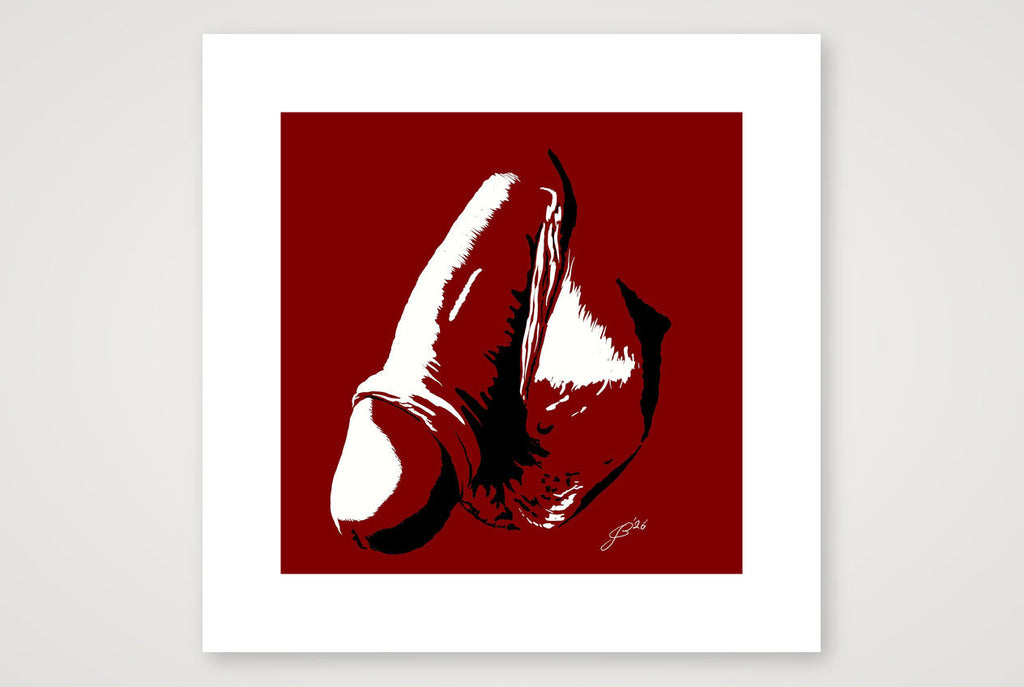 Quentin’s Dick Pic — 30×30cm, 12×12" Print only