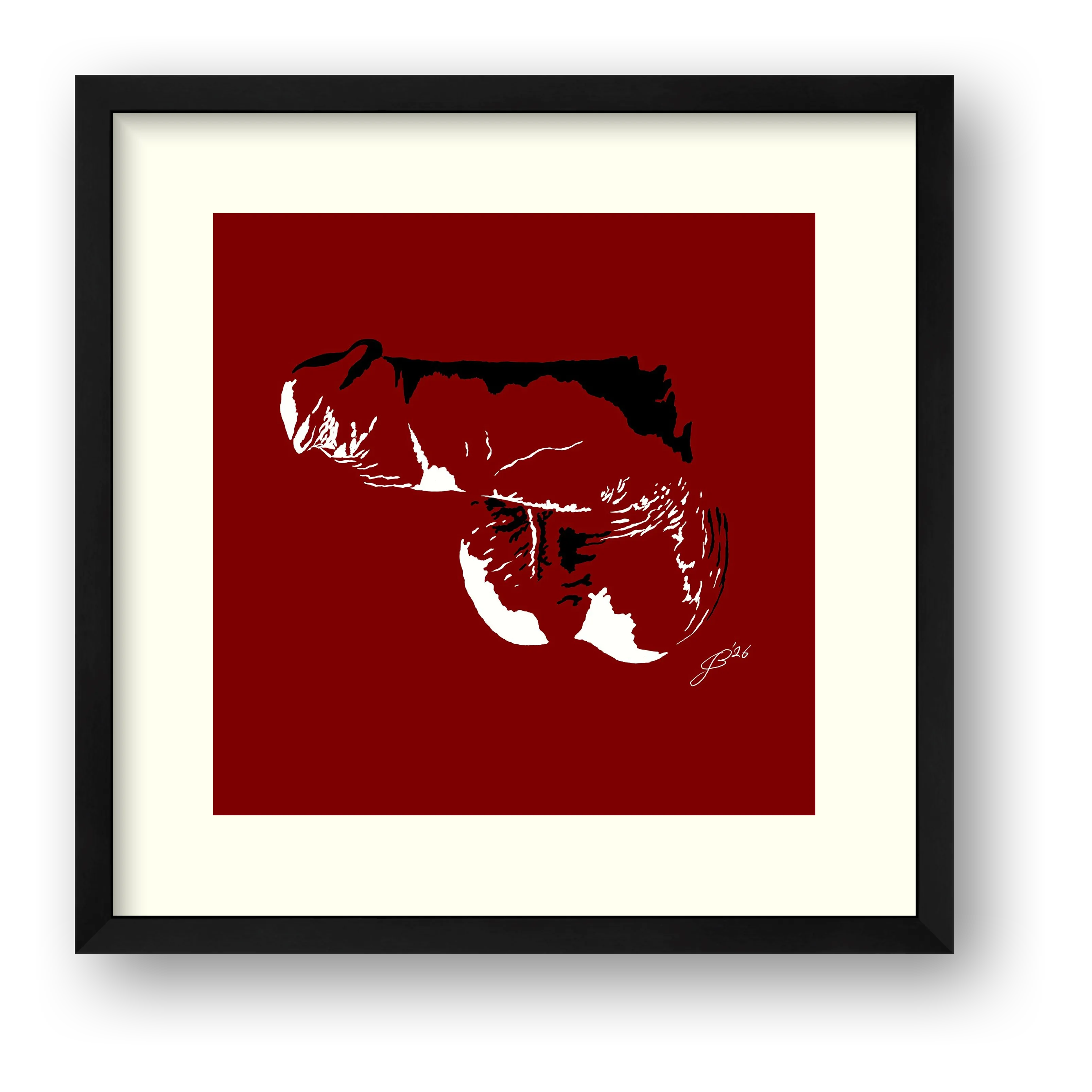Dave’s Dick Pic — framed