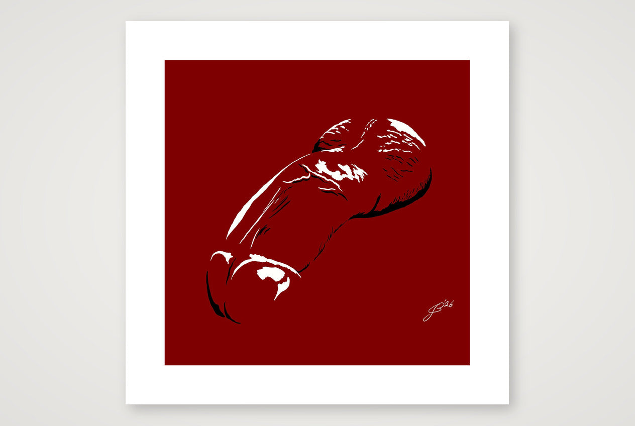 Yorik’s Dick Pic — 50×50cm, 20×20" Print only