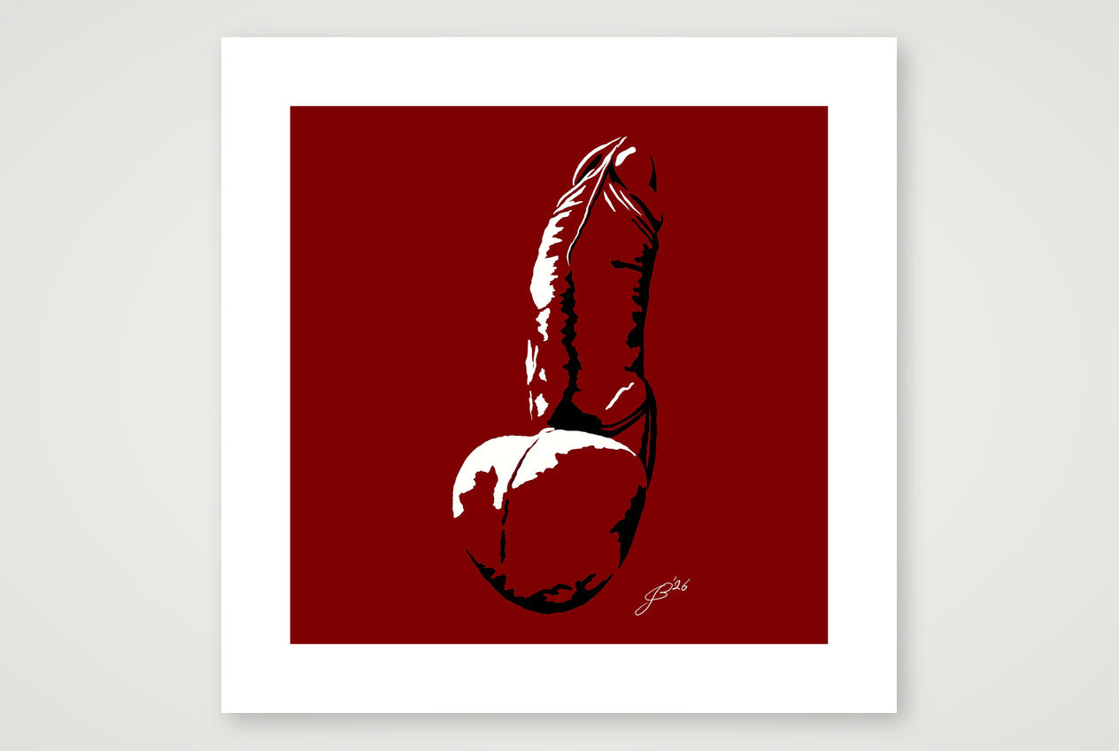 Leo’s Dick Pic — 50×50cm, 20×20" Print only