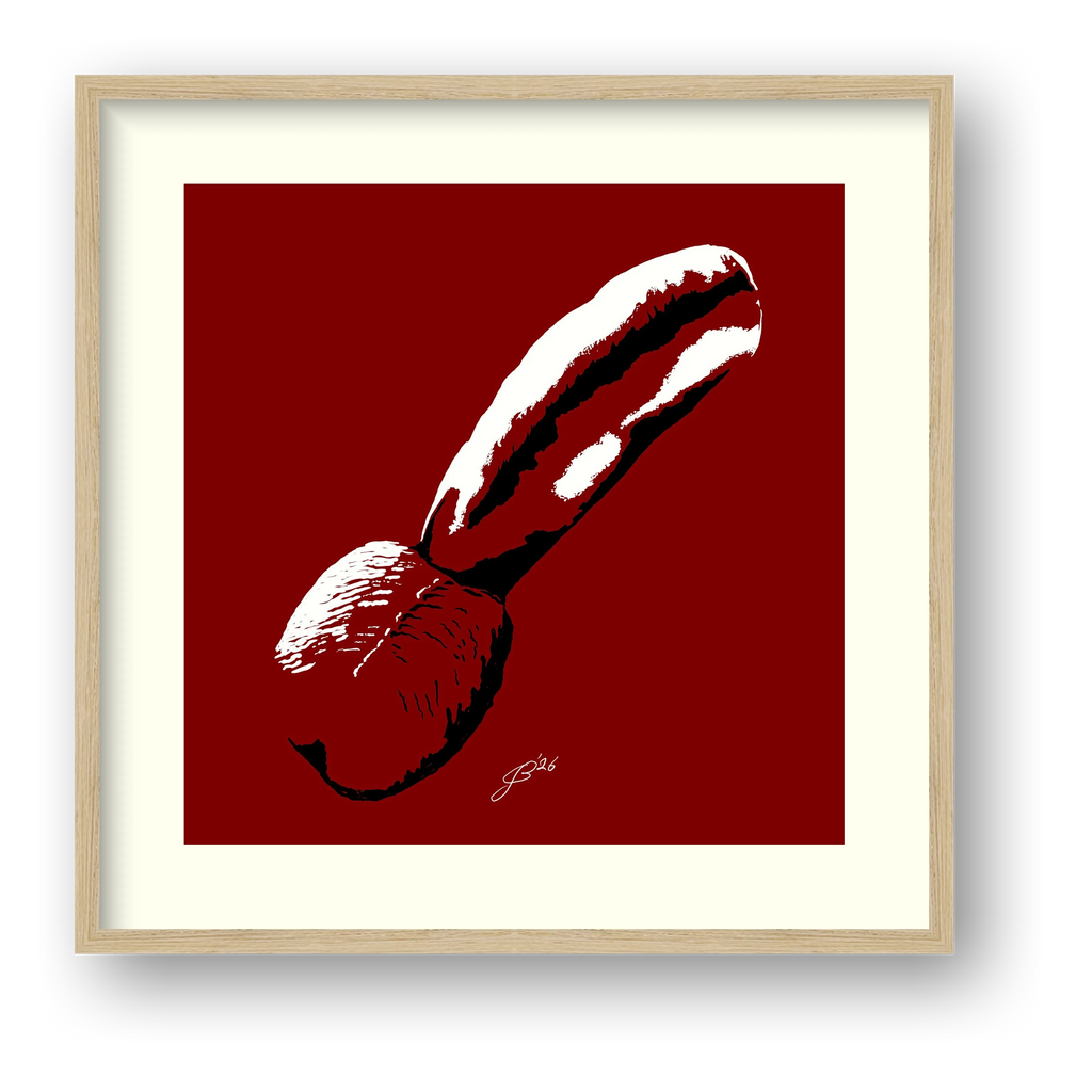 Phallic Art - Derek — framed