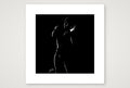 Gloved Gary “Negative space Bear” — 30×30cm, 12×12" Print only