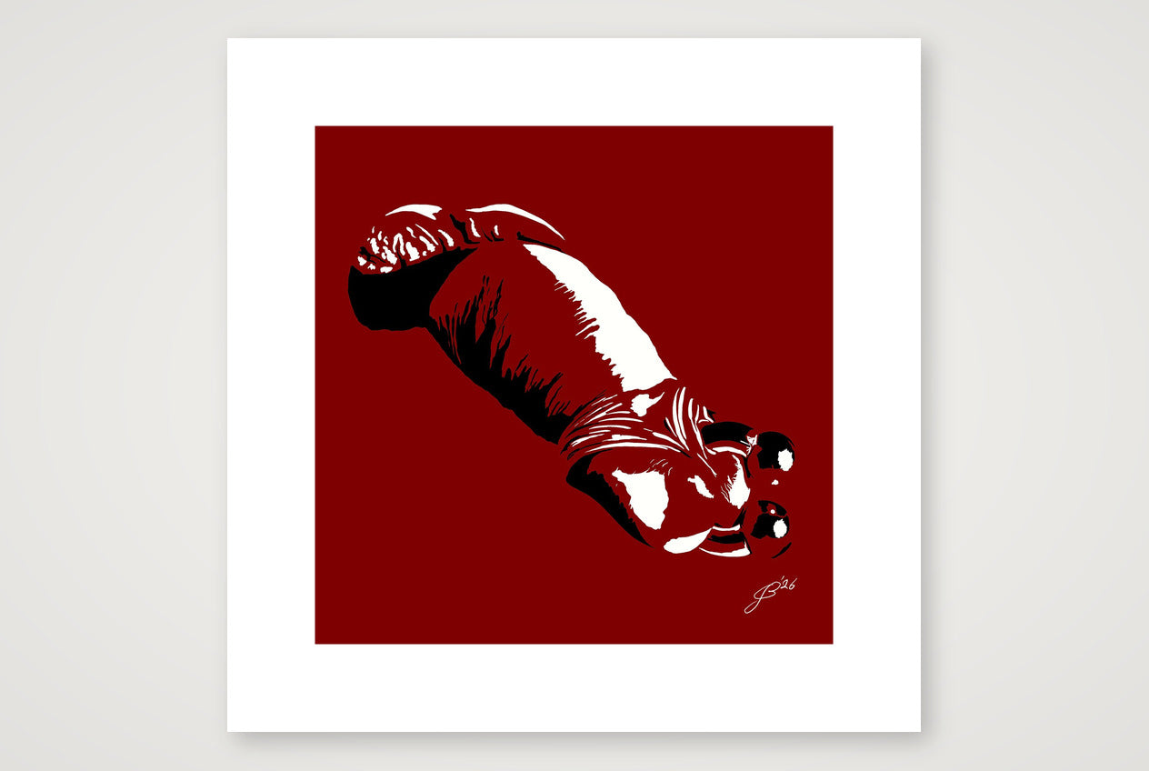 Sergio’s Dick Pic — 30×30cm, 12×12" Print only