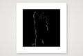 Selfie Si “Negative space Bear” — 30×30cm, 12×12" Print only