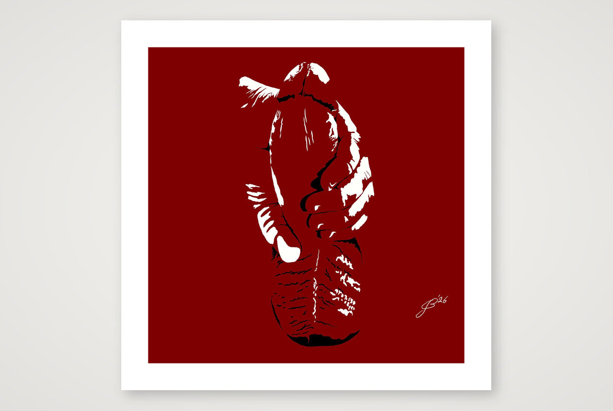 Walt’s Dick Pic — 70×70cm, 28×28" Print only