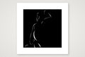 Nipples Nick “Negative space Bear” — 30×30cm, 12×12" Print only